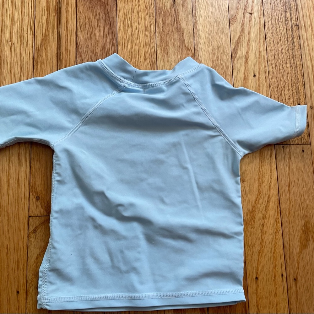 Toddler Light Blue rash guard